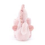 Jellycat Soft Seahorse Personalised Baby Comfort soother Blanket