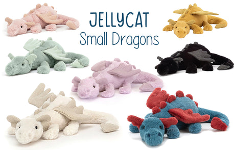Jellycat Sage Dragon Little