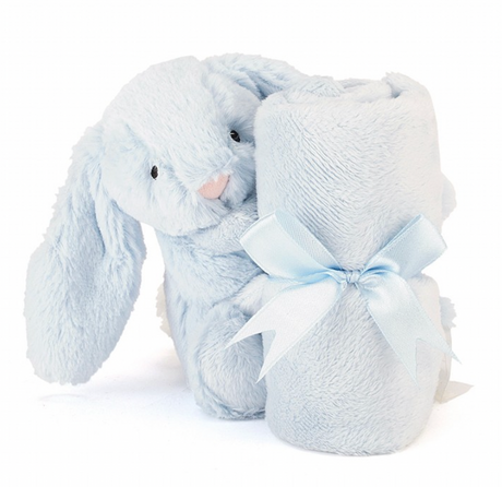 Bashful Bunny Soother, Blue