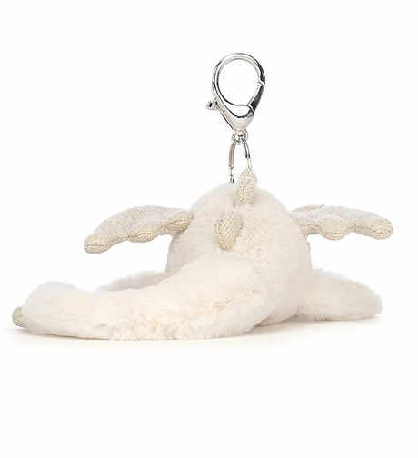 Snow Dragon Bag Charm
