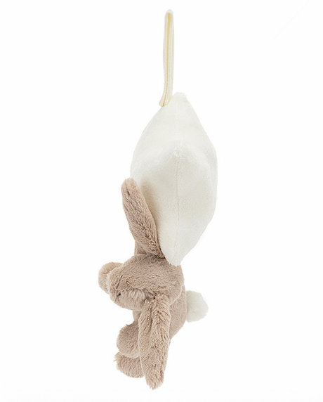 Bashful Beige Bunny Star Musical Pull