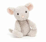 Soft toy grey mouse