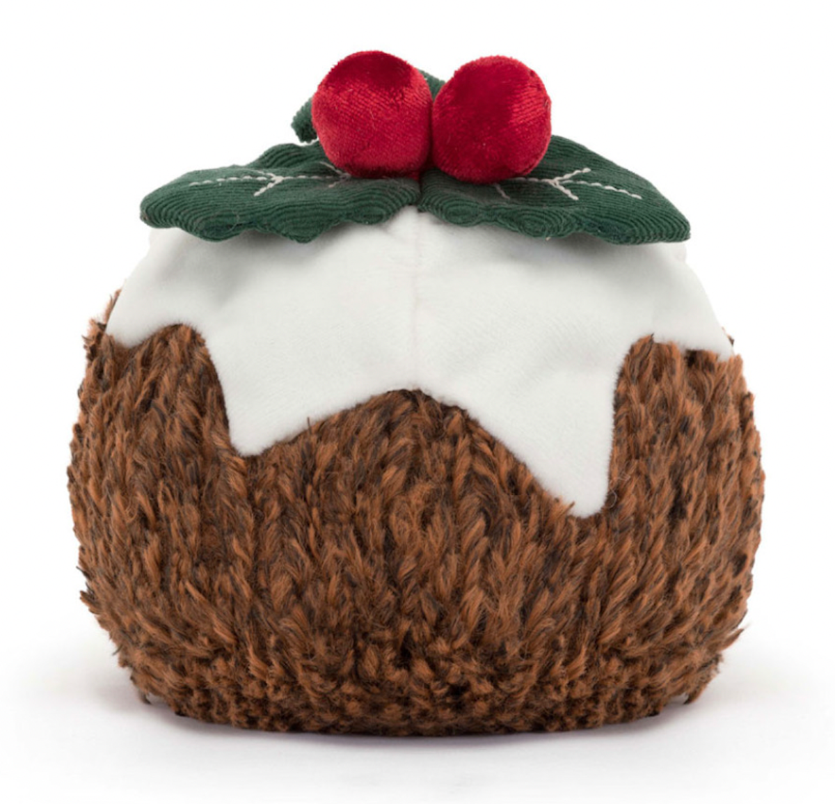 Christmas pudding soft toy