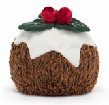Christmas pudding soft toy