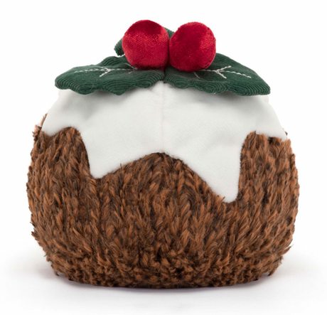 Christmas pudding soft toy