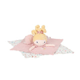 Little Duth Plush toy fairy doll  cuddle cloth with pink floral design