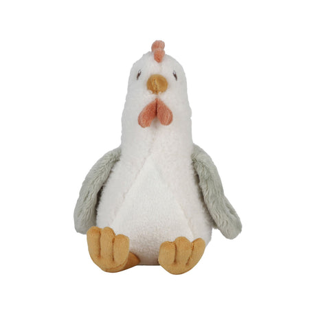 Front view of Little Dutch Cuddle Chicken soft cuddly toy