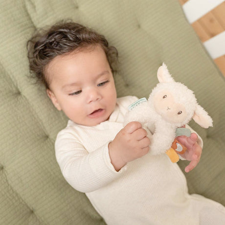 Little Dutch Baby Ring Rattle Little Farm Sheep with tags