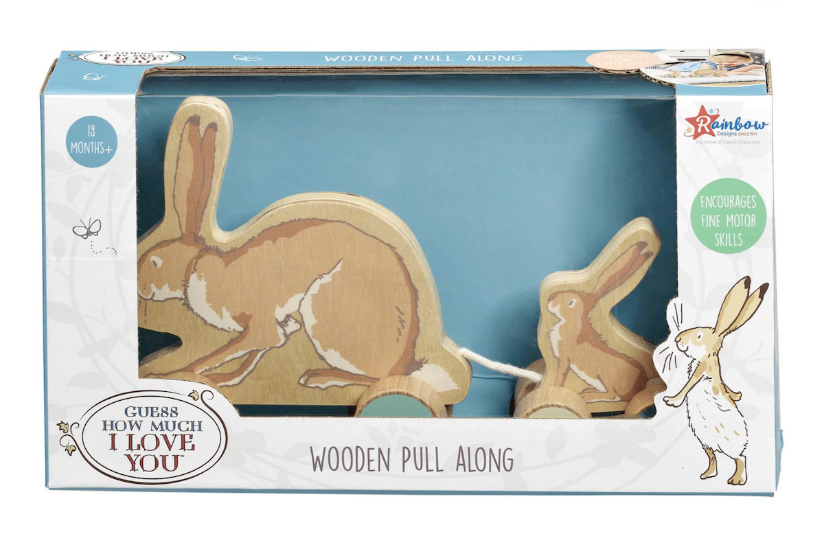 Guess How Much I Love You Wooden Pull Along