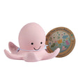 Tikiri My First Sea Animal Octopus pink natural rubber rattle teether and bath toy with Ocean Buddies packaging
   
