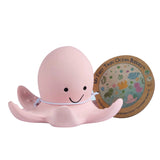Tikiri My First Sea Animal Octopus pink natural rubber rattle teether and bath toy with Ocean Buddies packaging
   

