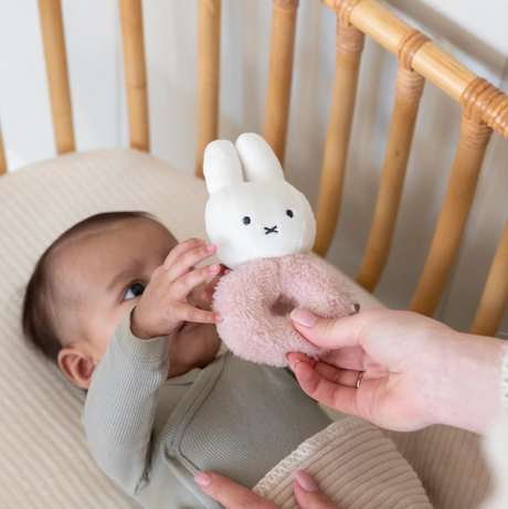 Miffy Rattle Fluffy - Pink