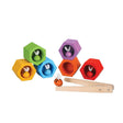 Colour matching bees and hive childrens toy