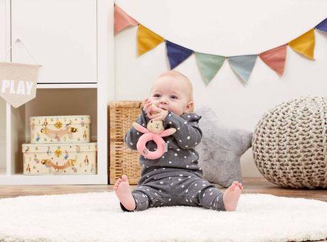 Flopsy Bunny Plush Ring Rattle