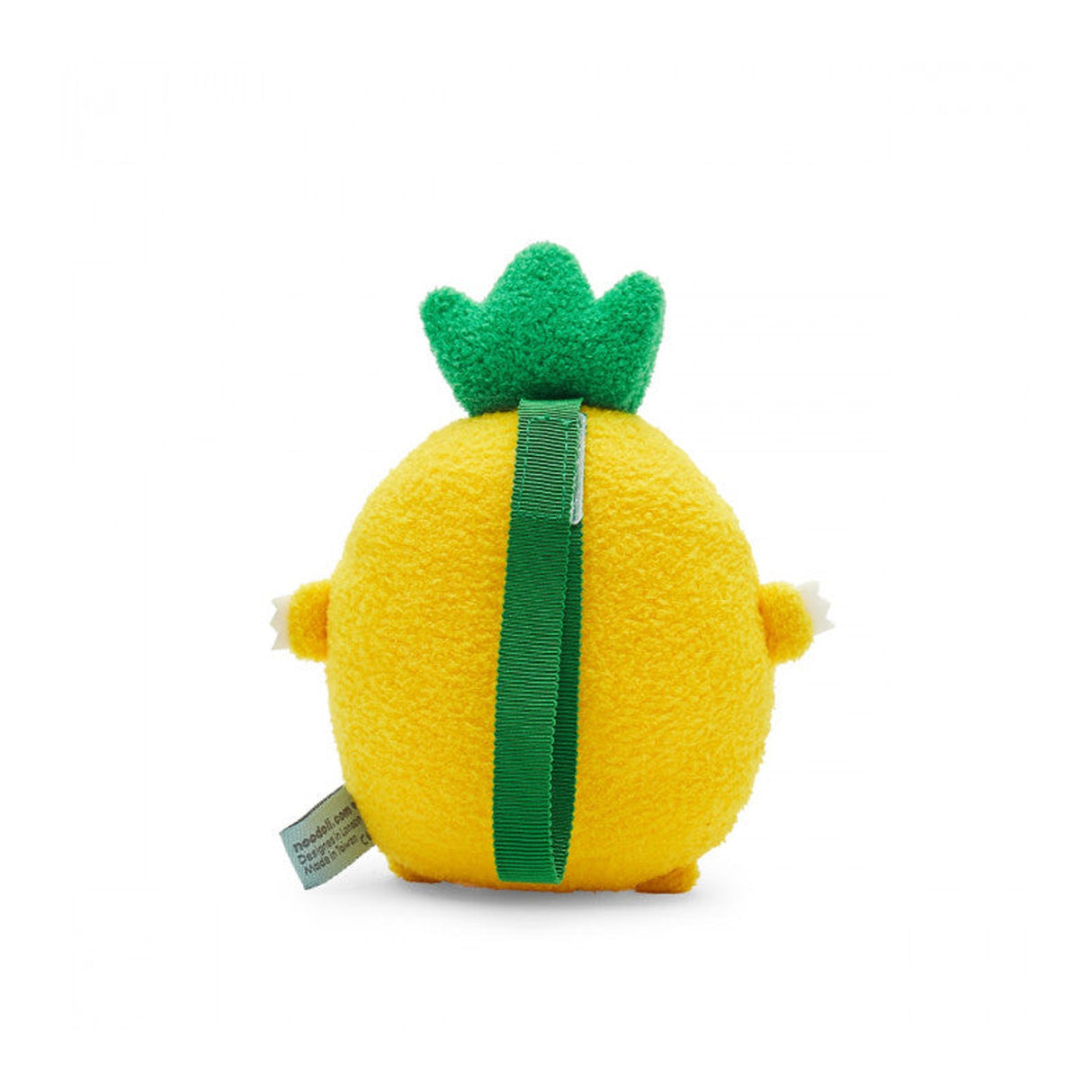 Plush toy shaped like a pineapple on a white background