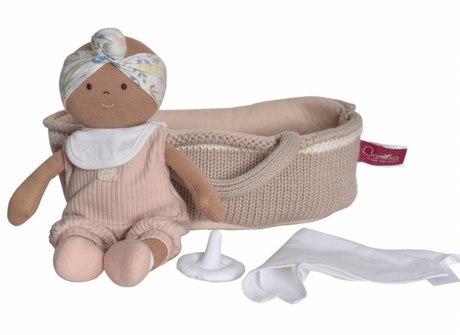 Baby Doll with Carry Cot & Accessories (Personalisable)