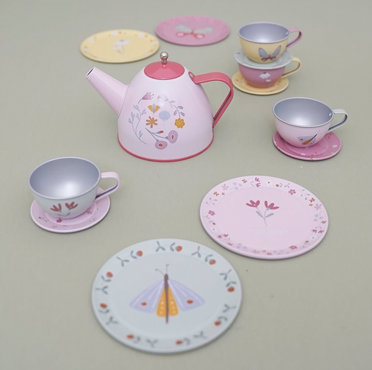 Little Dutch Tea Set - Flowers & Butterflies