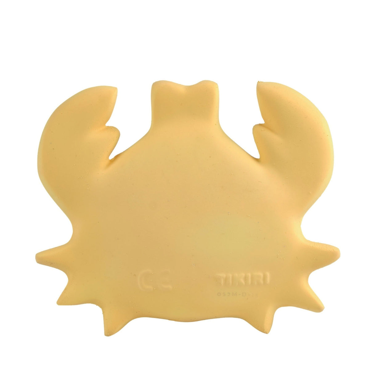 Tikiri Ocean Buddies crab natural rubber teether baby bath toy