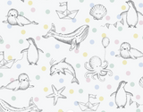 Sea Life Baby Gift Wrap