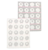 David Fussenegger Sheep Blanket (Grey & Pink)