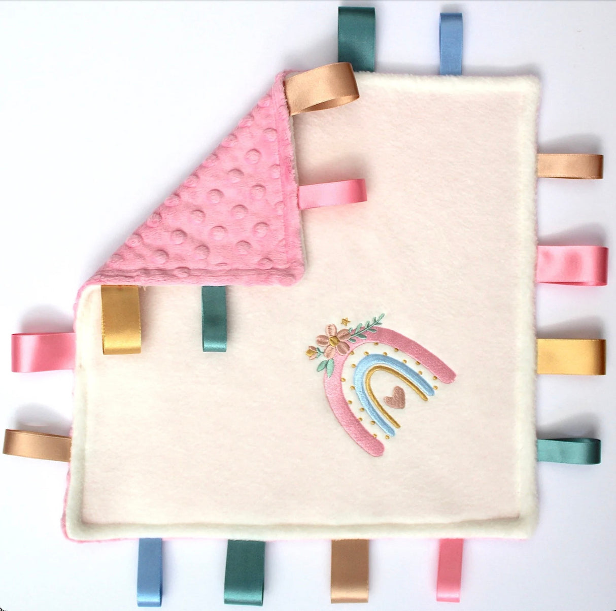 Rainbow Taggy Comforter
