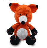 Handmade Crochet Fox