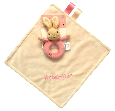 Flopsy Bunny / Peter Rabbit Comforter & Ring Rattle