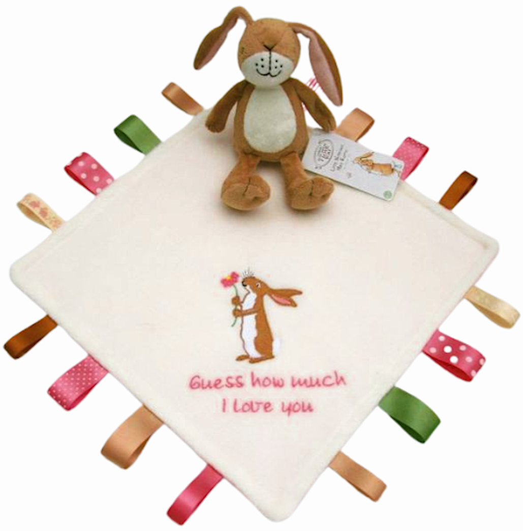 Personalised Guess How Much I Love You Taggy / Soft Rattle