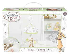 Guess How Much I Love You Cot Mobile in a decorative box