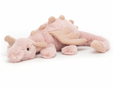 Jellycat Rose Dragon Little
