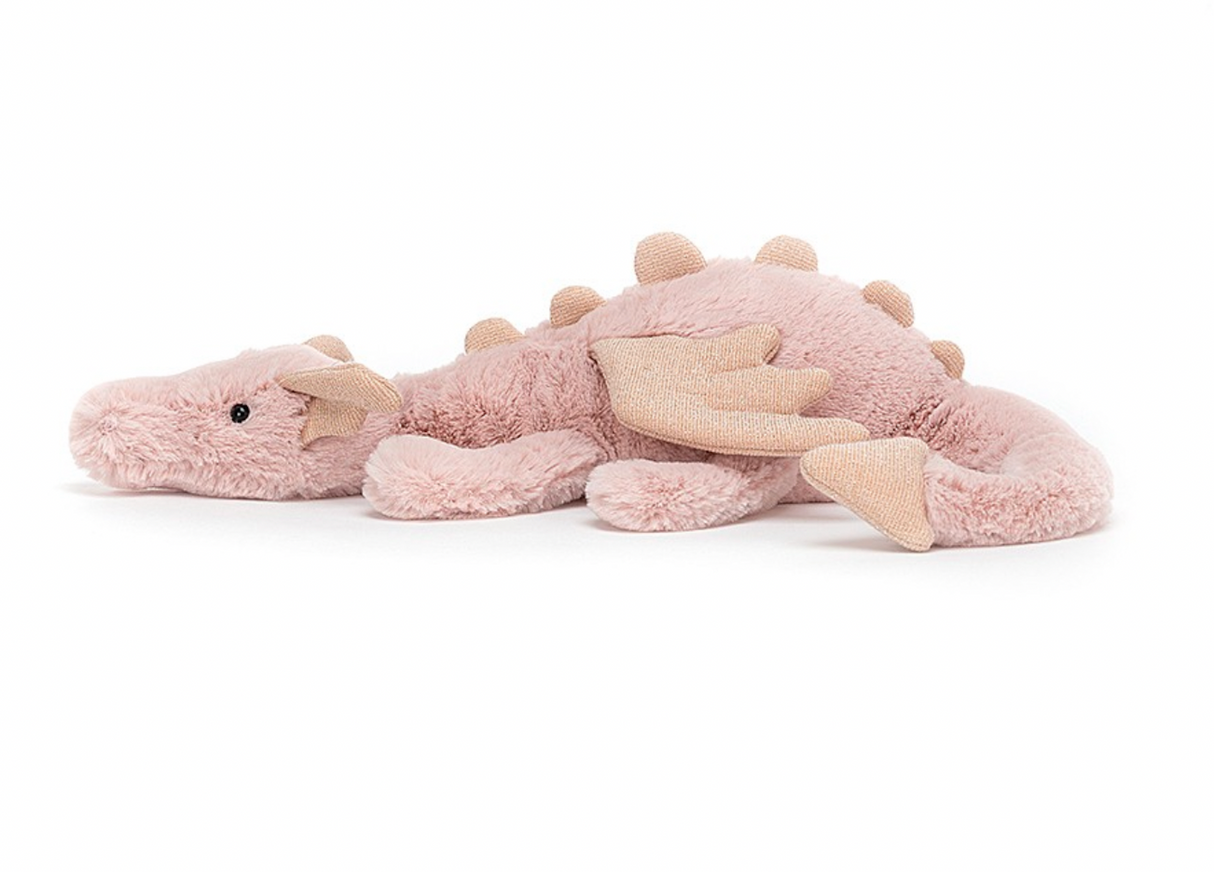 Jellycat Rose Dragon Little