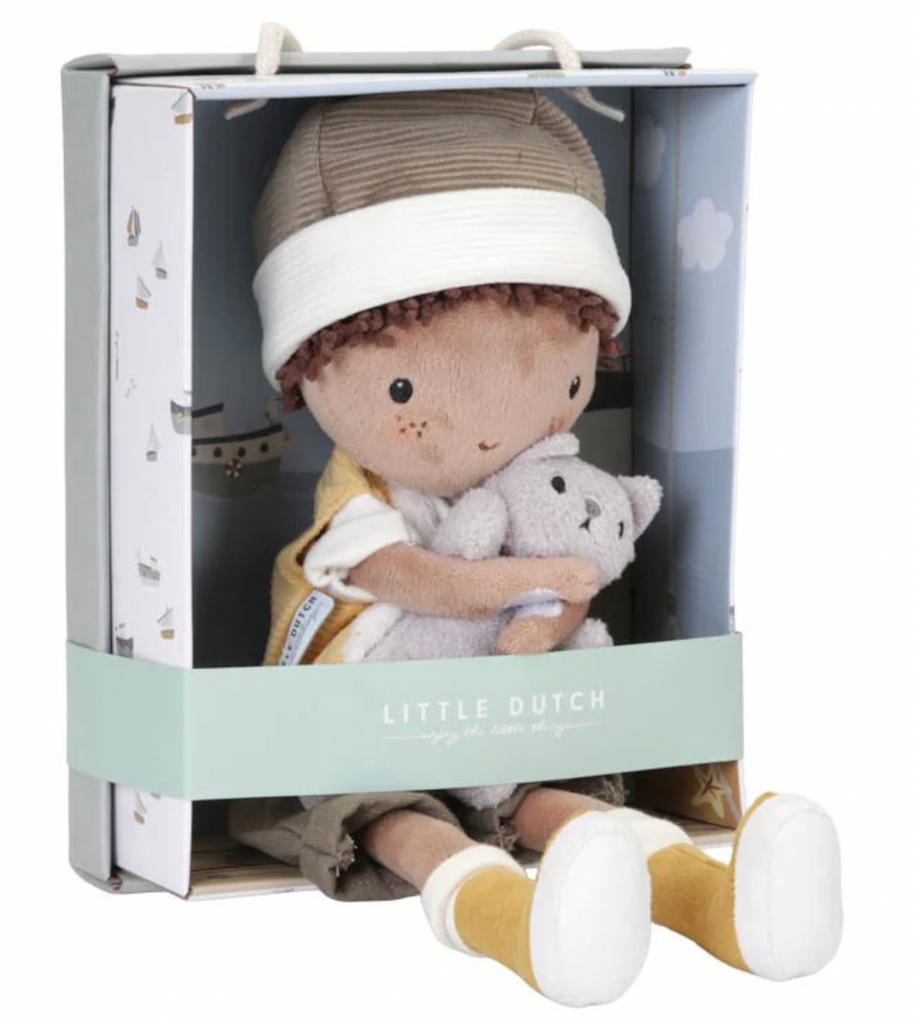 Boy Rag Doll 35cm from Little Dutch Hedgehog Gifts