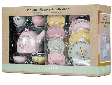 Little Dutch Tea Set - Flowers & Butterflies