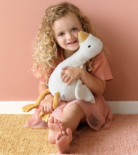 Little Goose 30cm soft toy by Little Dutch - perfect snuggle companion for children
