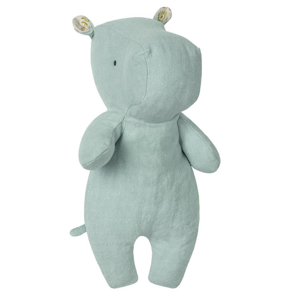Maileg Safari Friends Little Hippo - Blue
