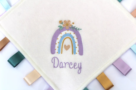 Rainbow Taggy Comforter