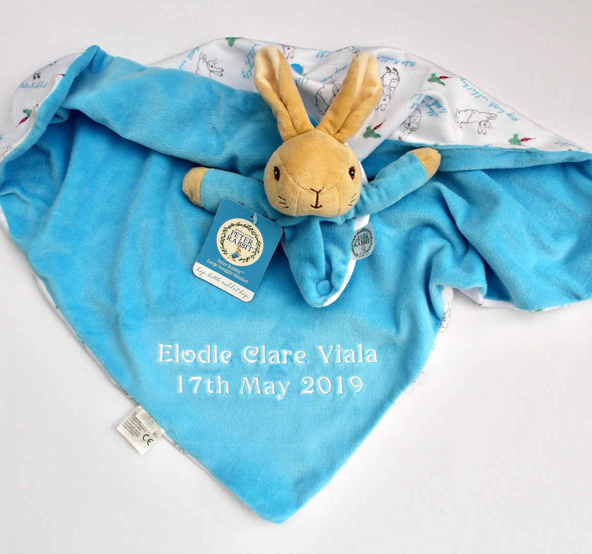 Peter Rabbit Beatrix Potter Snuggle Blanket