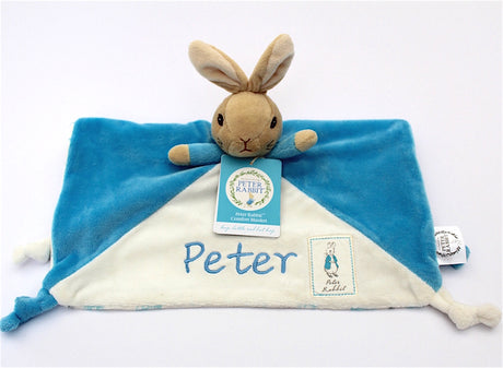 Peter Rabbit Comfort Blanket - option to personalise