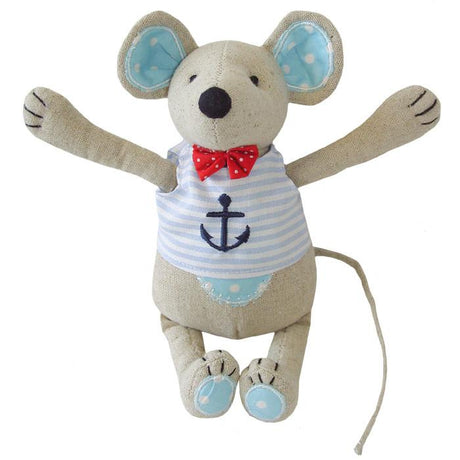 Powell Craft Boy Mouse with Anchor Top 20cm with arms waving and long tail