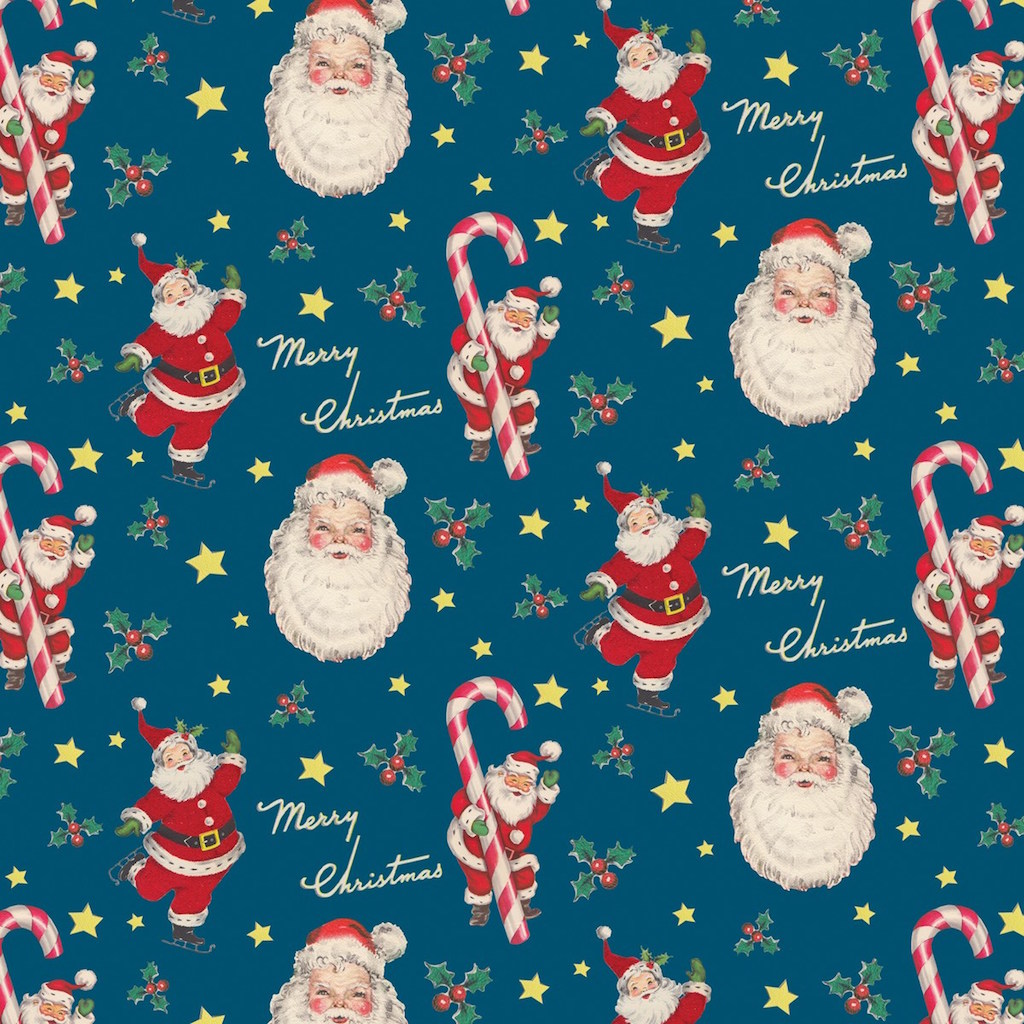 Vintage Christmas Wrapping Paper