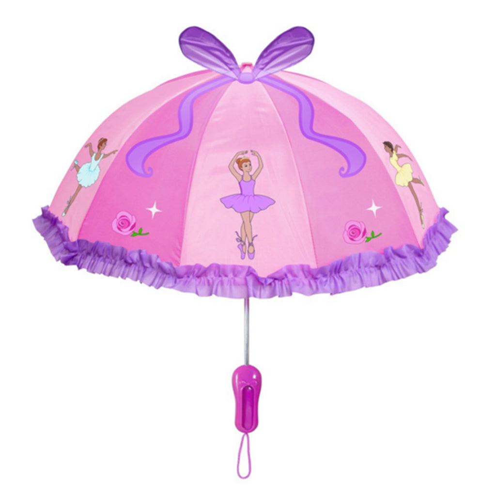 A fantastic Ballerina Children's Purple Umbrella from the Kidorable Collection.  