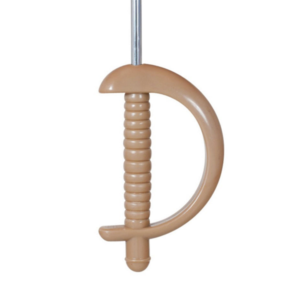 Handle of the Kidorable childrens toddler boys pirate umbrella gift with skull and cross bones and pirate