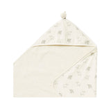 towel is made from a super absorbent looped cotton terry and is backed in baby soft brushed cotton.