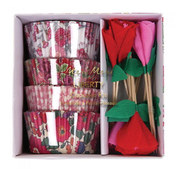 Liberty Flower Cupcake Kit