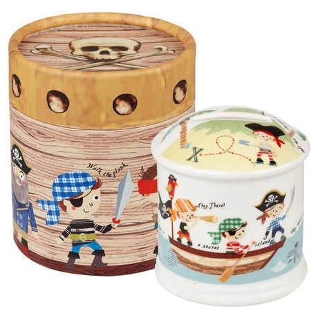 Pirate money box boys christening birthday gift