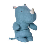 Maileg Safari Friends Little Rhino blue 22cm is a special unique gift toy for Christmas Birthday