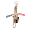 quirky deglingos nonos dog baby girl boy dummy soother pacifier clip with long stripy ears