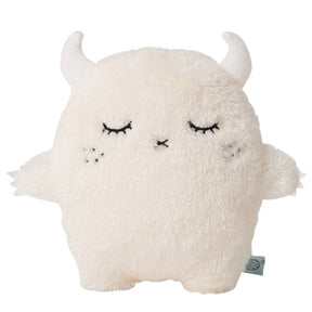 Noodoll riceouch childrens baby soft plush toy embroidered face with freckles, fluttery eyelashes and soft fluffy horns