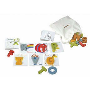 Plan Toy Alphabet A-Z is an educational creative game for Christmas Birthday Gift