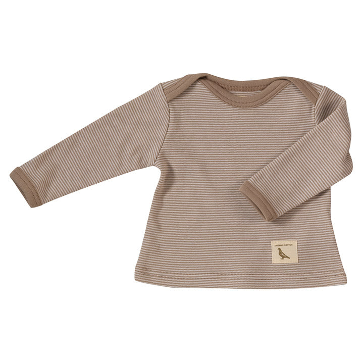 Pigeon Organics Stripe Top Sage 